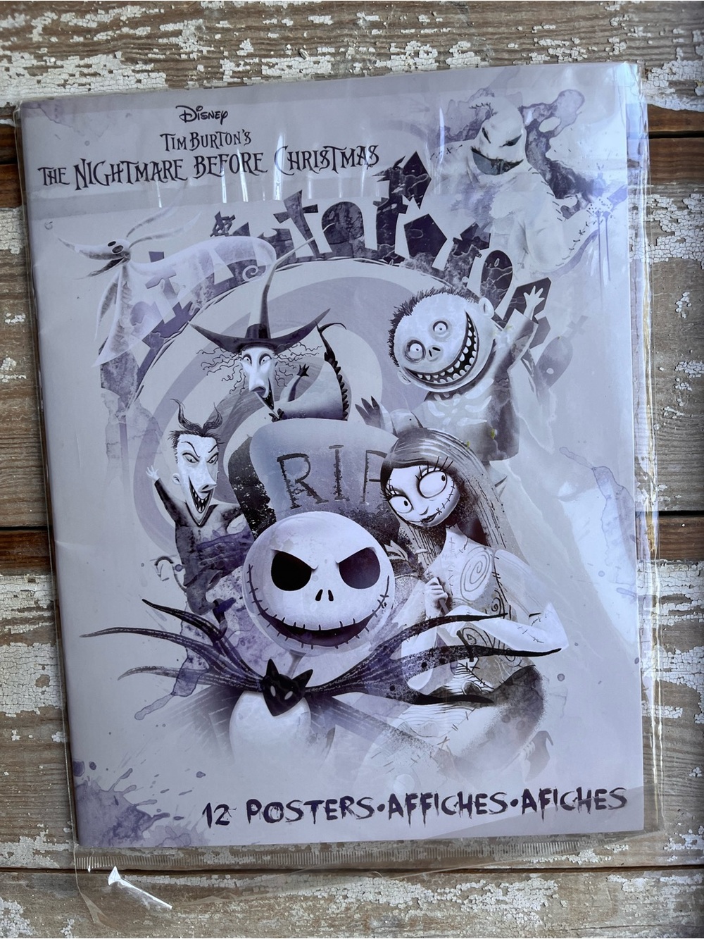 Disney The Nightmare Before Christmas 12 Poster Set Tim Burton